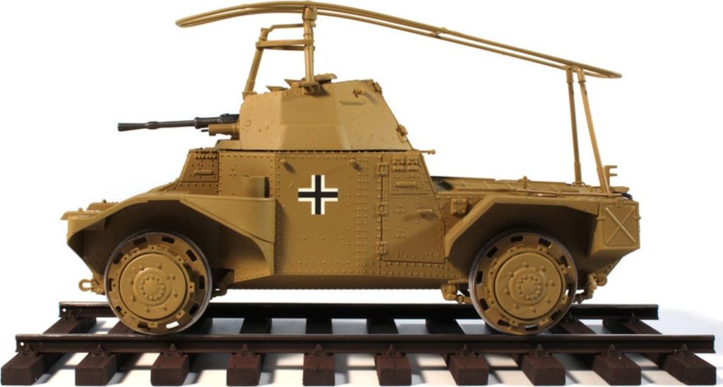 InSCALE German Panzerspahwagen P204f Railway icm40432 3 1