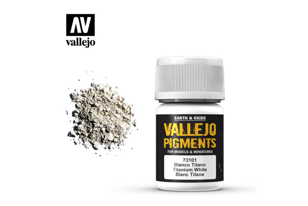 Kawartha Scale Modellers vallejo pigment titanium white