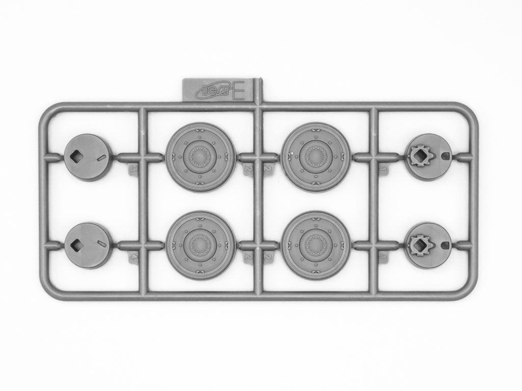 InSCALE Panzerspahwagen P 204 f German Railway Service Sprue Grayscale E