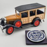 Hubley 1929 Ford Model A Station Wagon - Diecast 1961 with Ford Motor Company Patch