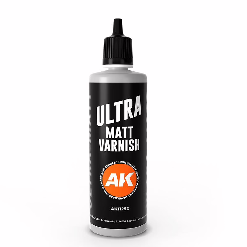 How to Use AK Ultra Matte Varnish (AK11252)