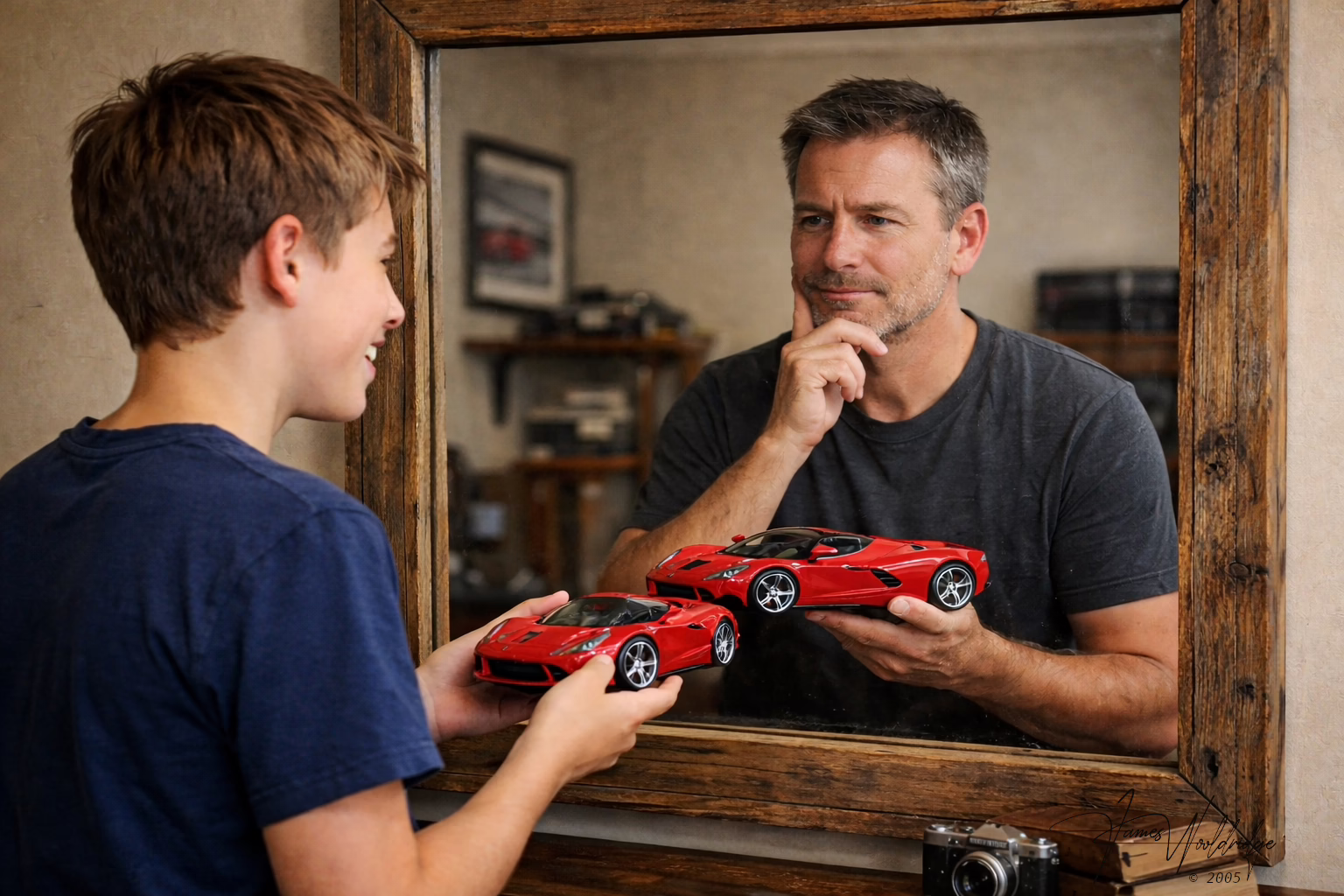 Scale Modelling A Reflection of Self - What do you see when you look in the mirror