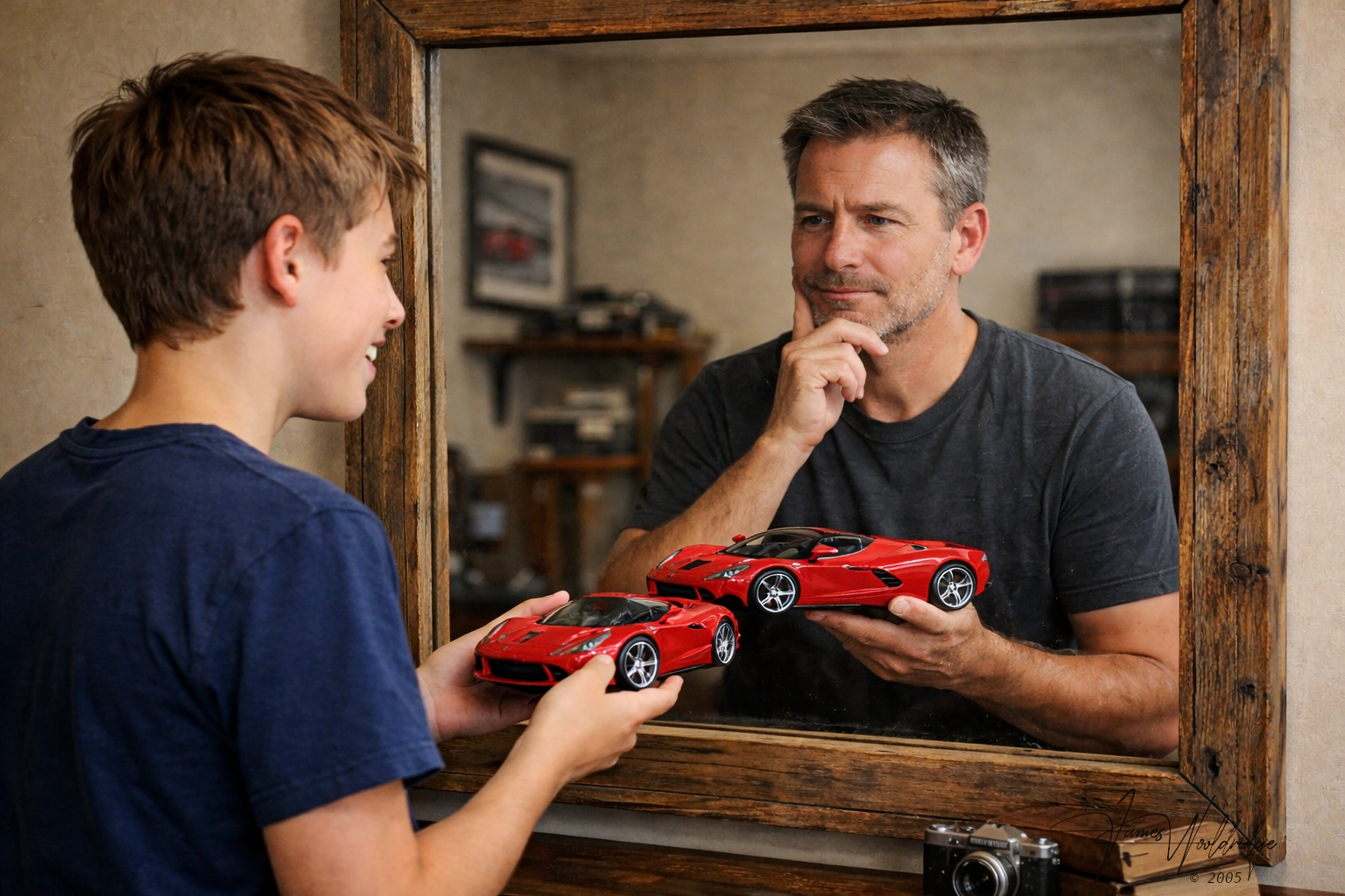 Scale Modelling A Reflection of Self - What do you see when you look in the mirror