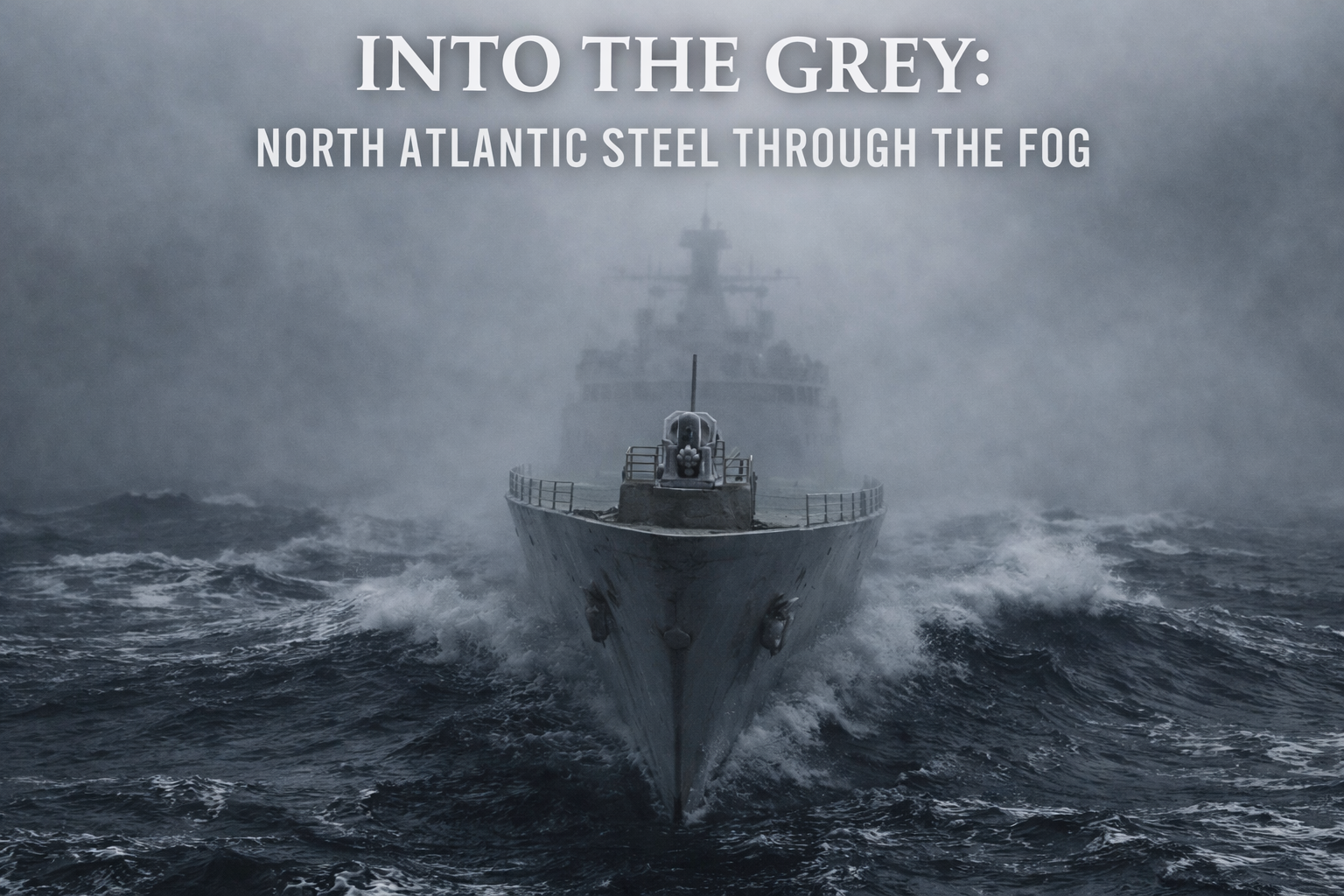 Into the Grey - North Atlantic Steel Through the Fog