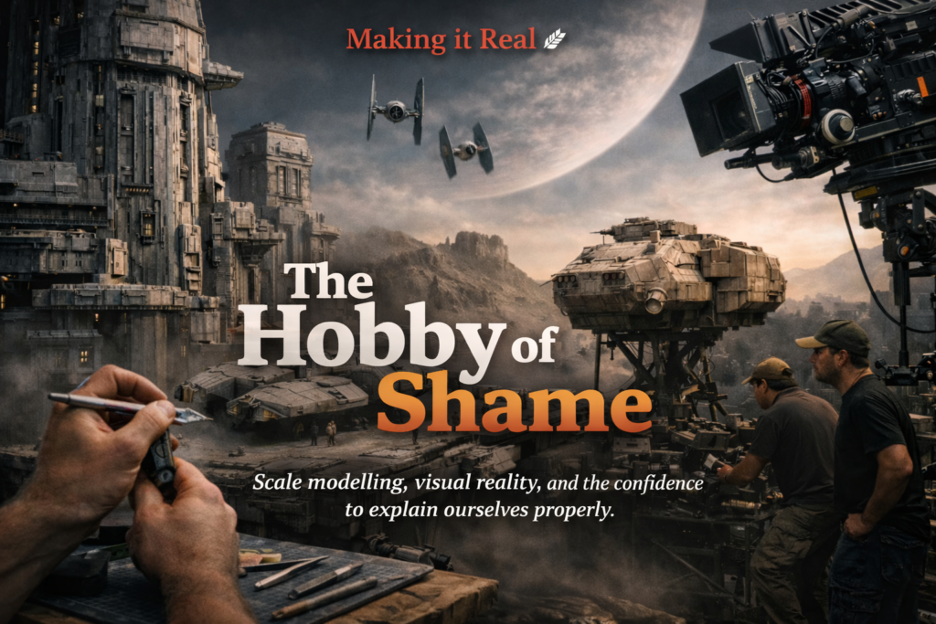 Making it Real - The Hobby of Shame