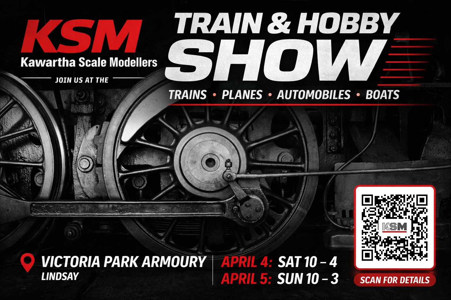 KSM AT THE TRAIN & HOBBY SHOW