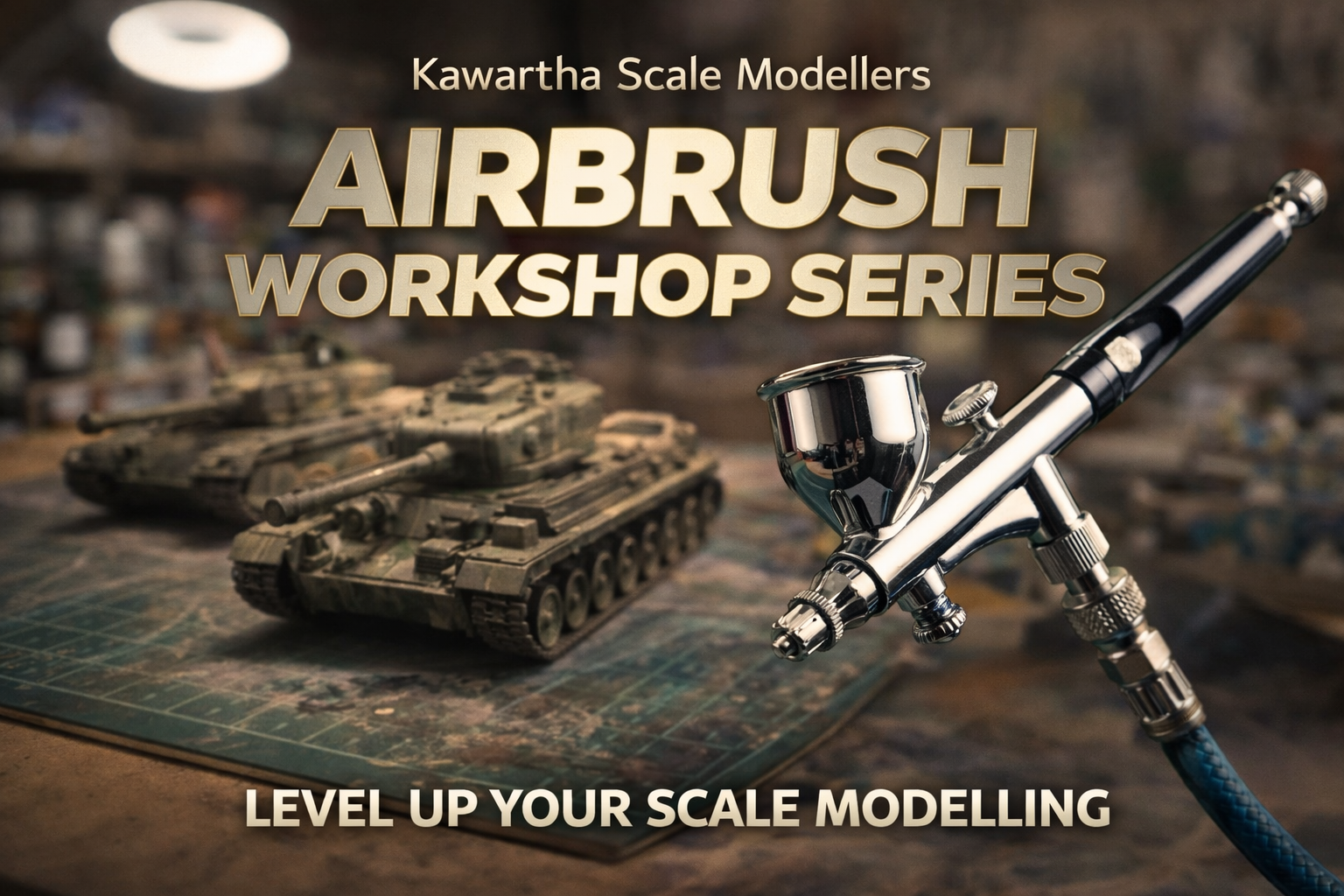 KSM Airbrush Workshop Series | Science-Based Airbrush Training - Level Up Your Scale Modelling