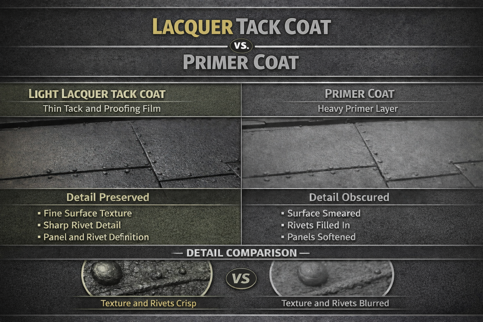 Lacquer Tack Coat vs Primer Coat