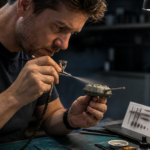 Focused airbrushing in a workshop setting