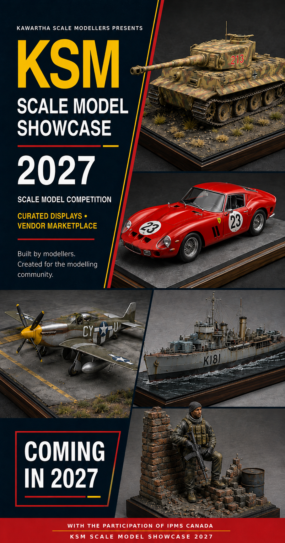 KSM Scale Model Showcase 2027 IPMS CANADA
