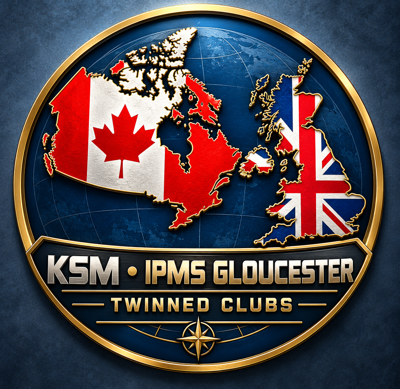Canada–UK Twinned Clubs Medallion