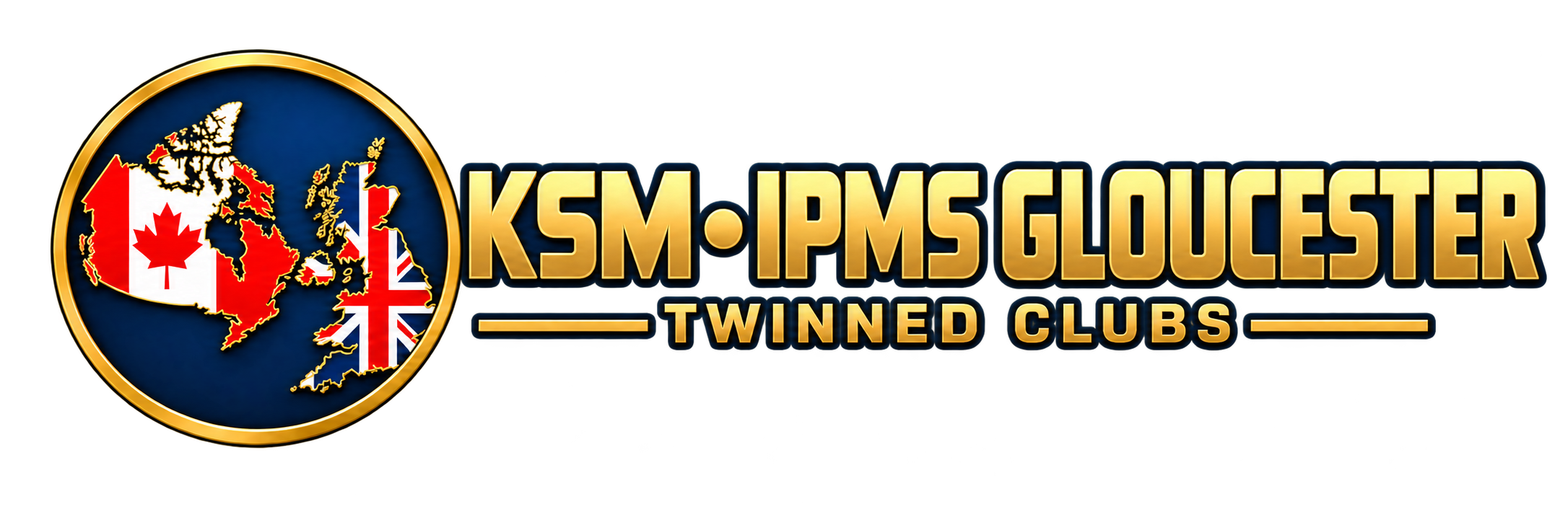 KSM IPMS Gloucester Twinned Clubs Emblem 