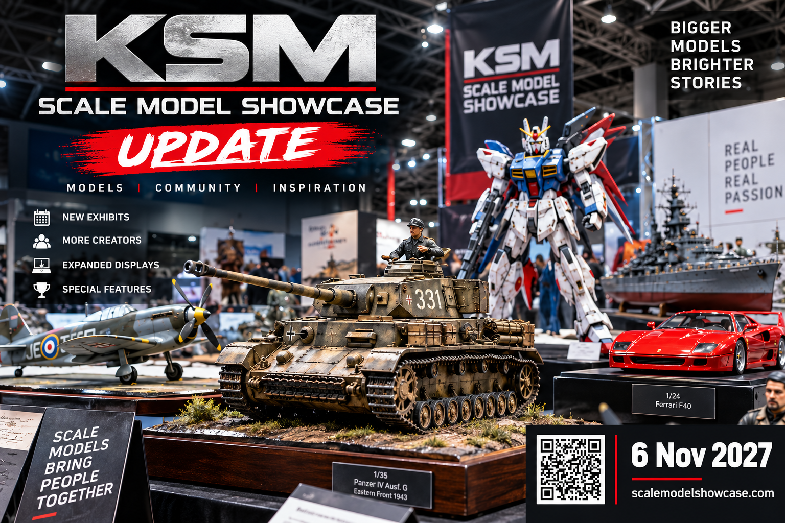 Scale Model Showcase Update Poster 10/2026